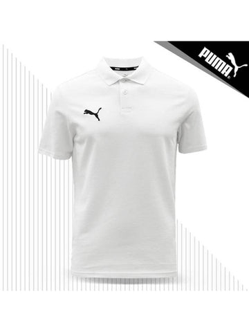 Team Goal Casual Polo ASIA SP Short Sleeve 65938504 White R - PUMA - BALAAN 1