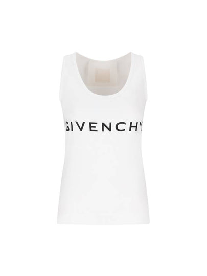 Short Sleeve T-Shirt BW70AZ3YAC116 White Black - GIVENCHY - BALAAN 2