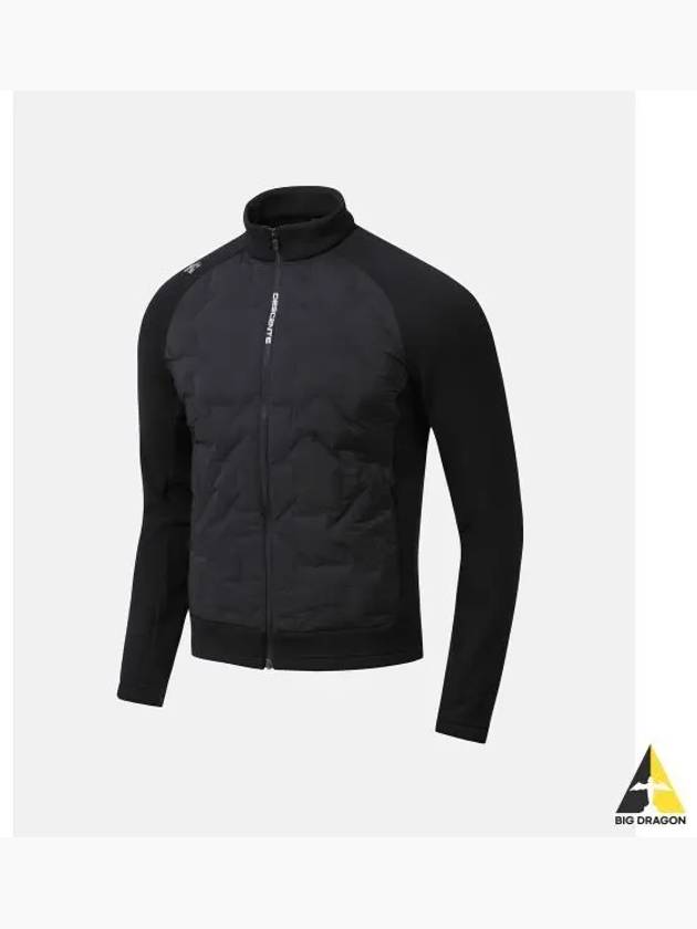 Hybrid brushed down jacket black SP423TKTO1 - DESCENTE - BALAAN 1