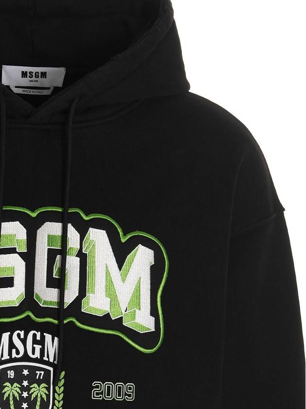 SS Sweatshirt con cappuccio College 3440MM19423709999 - MSGM - BALAAN 4