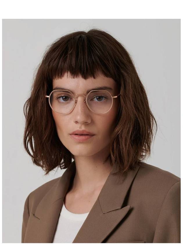 Ahlem  Place Dauphine Rose Gold Eyeglasses - AHLEM - BALAAN 3