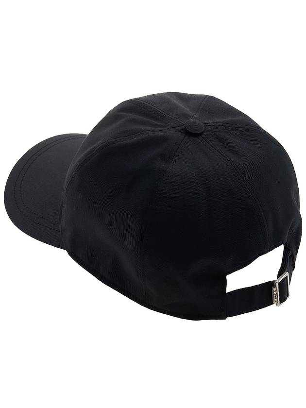 Embroidered Logo Ball Cap Black - MSGM - BALAAN 4