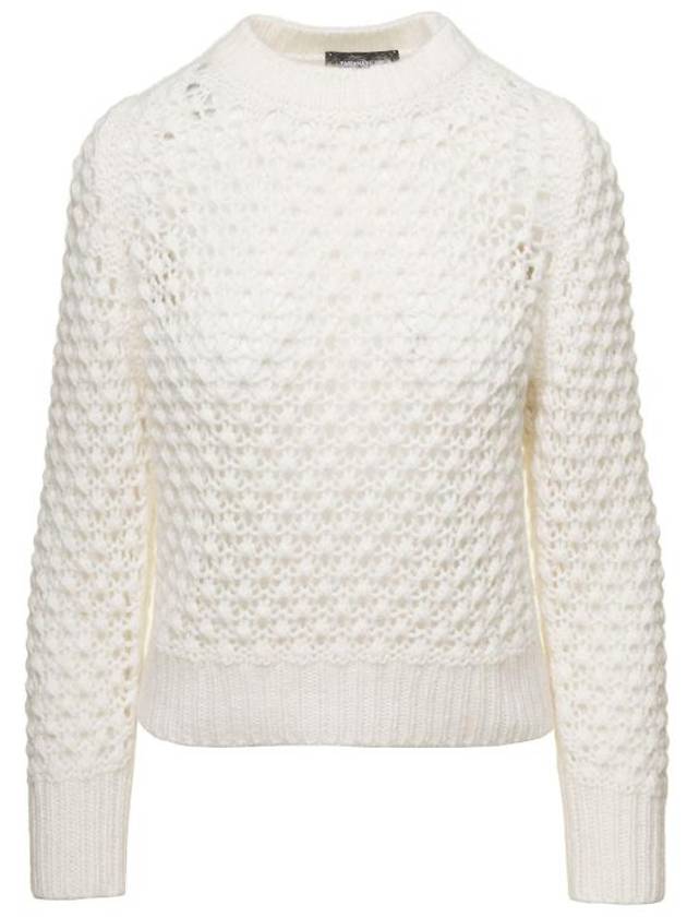 Sweater MAD213F033H631VR1 White - FABIANA FILIPPI - BALAAN 1