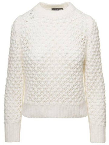 Sweater MAD213F033H631VR1 White - FABIANA FILIPPI - BALAAN 1