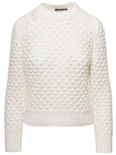 Sweater MAD213F033H631VR1 White - FABIANA FILIPPI - BALAAN 1