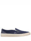 B101 Suede Smooth Calfskin Slip On Sneakers Navy - DIOR - BALAAN 2