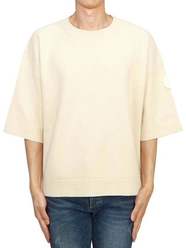 Genius Knit Top Ivory - MONCLER - BALAAN 2