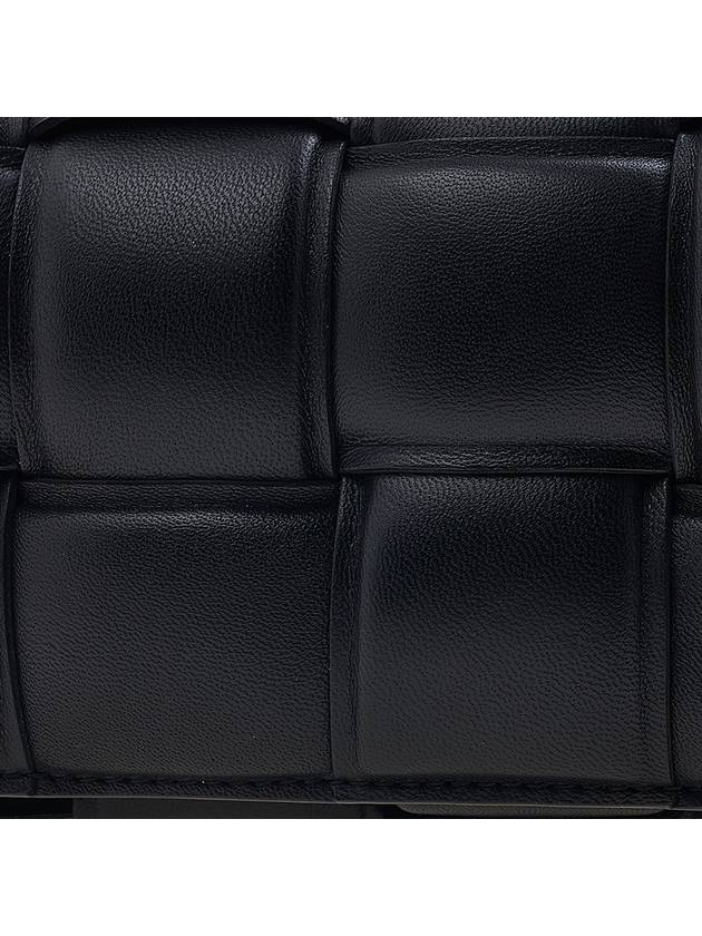 Intrecciato Cassette Padded Belt Bag Black - BOTTEGA VENETA - BALAAN.