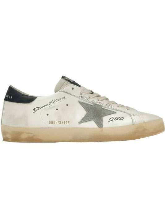 Superstar Classic Black Tab Low Top Sneakers White - GOLDEN GOOSE - BALAAN 1