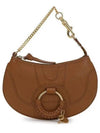 Women's Hana Embossed Logo Shoulder Bag Brown - CHLOE - BALAAN 2