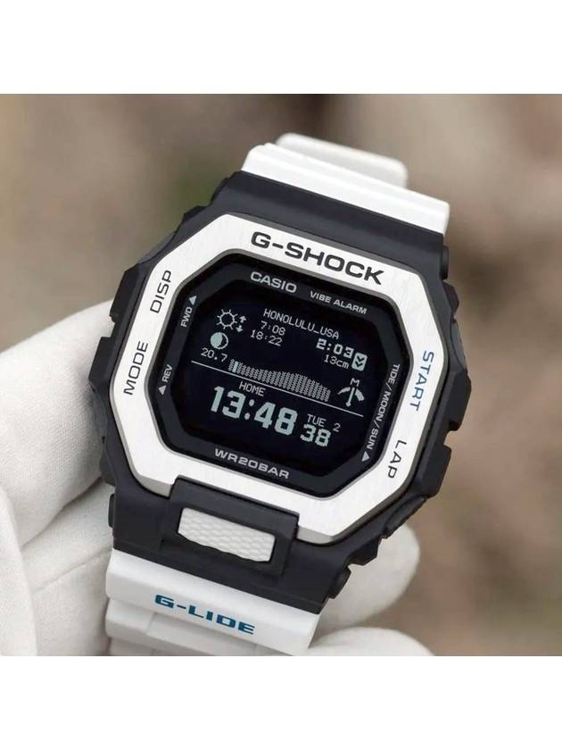 White Diver Surfing Marathon Electronic Wristwatch - G-SHOCK - BALAAN 1