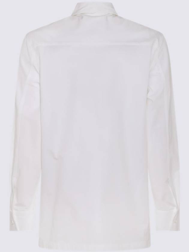 WHITE COTTON SHIRT J22DL0193J45002100 - JIL SANDER - BALAAN 3