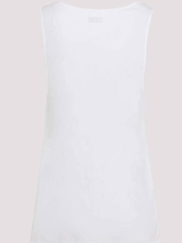 Semi See-through Henry Tank Top 790074Y227W - SAINT LAURENT - BALAAN 3