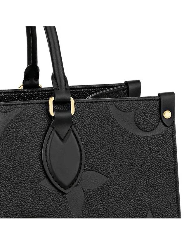 OnTheGo MM Monogram Tote Bag Black - LOUIS VUITTON - BALAAN 5