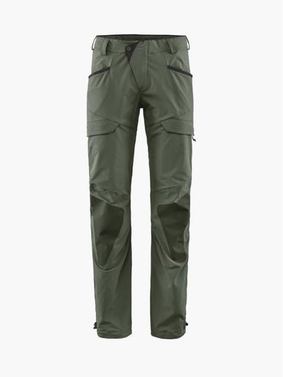 Men's Misty 2.0 Wind Stretch Straight Pants Dark Dusty Green - KLATTERMUSEN - BALAAN 2