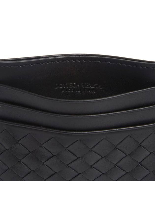 Intrecciato Classic Card Wallet Black - BOTTEGA VENETA - BALAAN 10