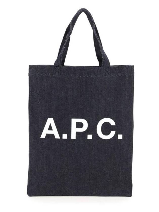 Eco Lou Logo Tote Bag Navy - A.P.C. - BALAAN 2