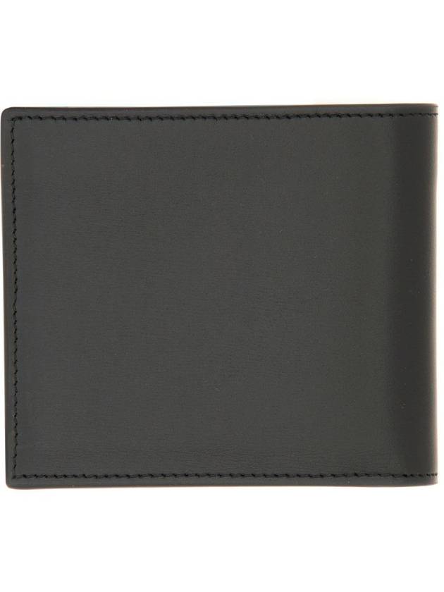 Tiny Monogram Half Wallet Black Gold - SAINT LAURENT - BALAAN 3