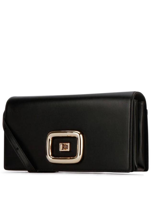 Viv Chalk Cross Bag Black - ROGER VIVIER - BALAAN 3