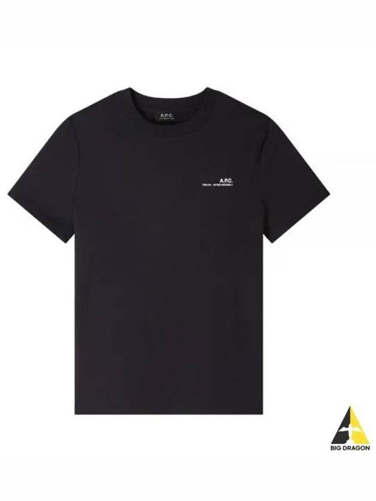 Standard Item Short Sleeve T-Shirt Black - A.P.C. - BALAAN 2