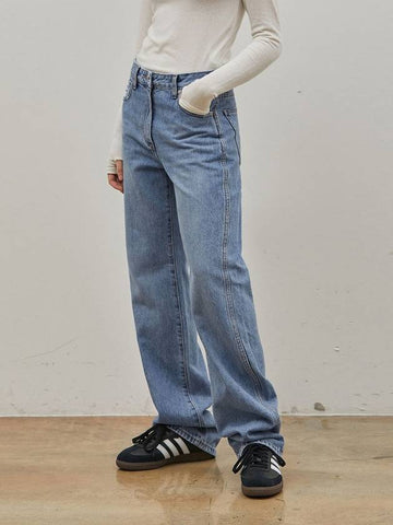 Denim Classic Long Pants Blue - RYUL+WAI: - BALAAN 1