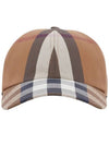 Vintage Check Classic Base Ball Cap Brown - BURBERRY - BALAAN 5