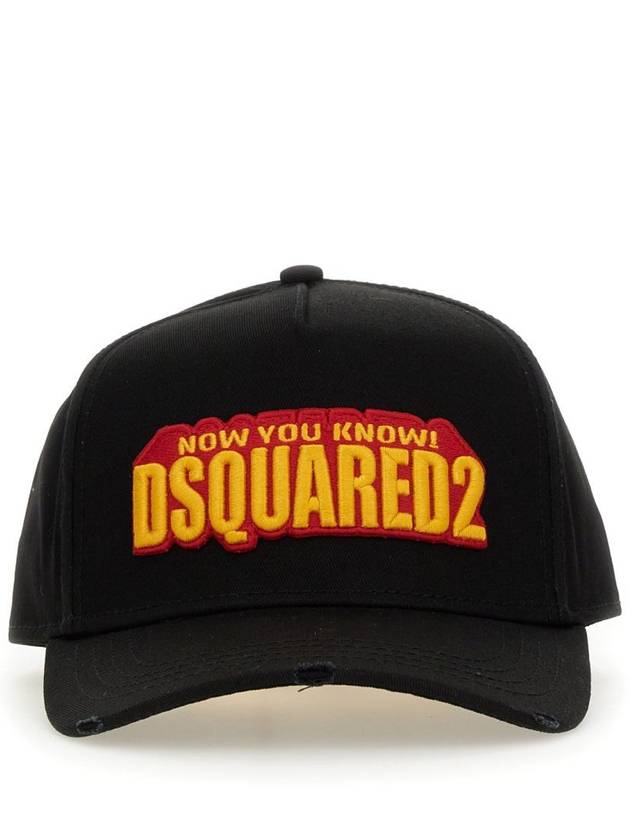 Dsquared2 Baseball Hat With Logo - DSQUARED2 - BALAAN 1