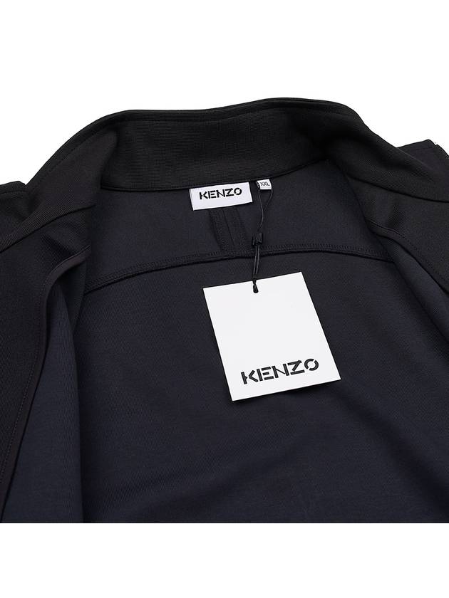 Tiger Patch Track Jacket Black - KENZO - BALAAN 11