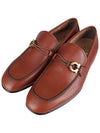 Men's Lester Moccasin Loafers Brown - SALVATORE FERRAGAMO - BALAAN 3