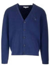 Bold Fox Head Cardigan Navy - MAISON KITSUNE - BALAAN 2