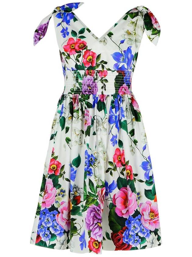 Dolce & Gabbana Multicolor Cotton Dress - DOLCE&GABBANA - BALAAN 1