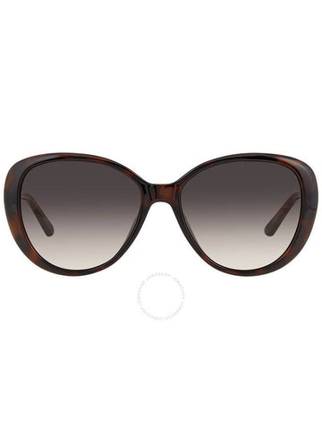 Jimmy Choo Brown Gradient Butterfly Ladies Sunglasses AMIRA/G/S 0086/HA 57 - JIMMY CHOO - BALAAN 1