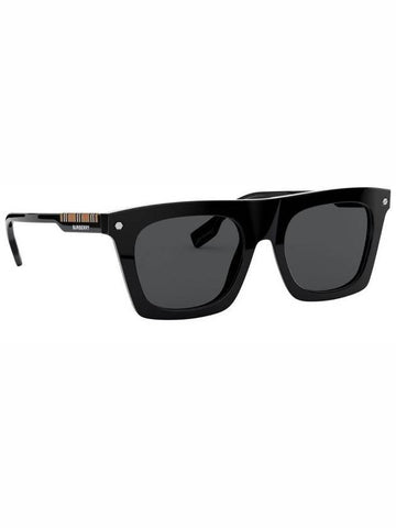 Eyewear Rectangular Sunglasses Black - BURBERRY - BALAAN 1