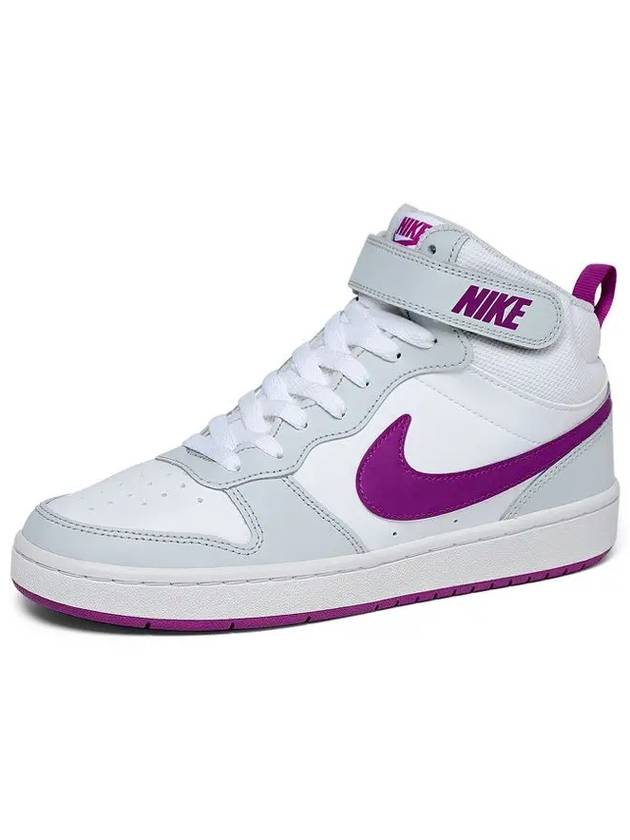 Kids Adult Sneakers Court Burrow Mid 2 Vivid Purple CD7782 009 - NIKE - BALAAN 5