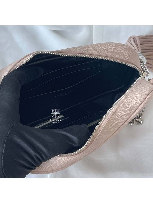 Monogram Lumini Bag Camera Bag Cross Bag Beige Pink 6125791GF02 - SAINT LAURENT - BALAAN 6