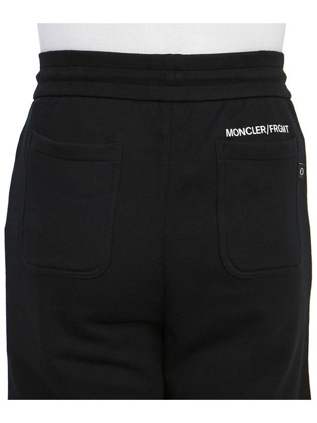 Jersey Bermuda Shorts Black - MONCLER - BALAAN 8