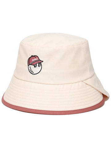 Women s unbalanced bucket hat BEIGE WOMAN - MALBON GOLF - BALAAN 1