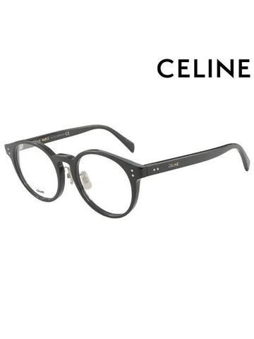 Glasses Frame CL50031J 001 Round Acetate Men Women - CELINE - BALAAN 1