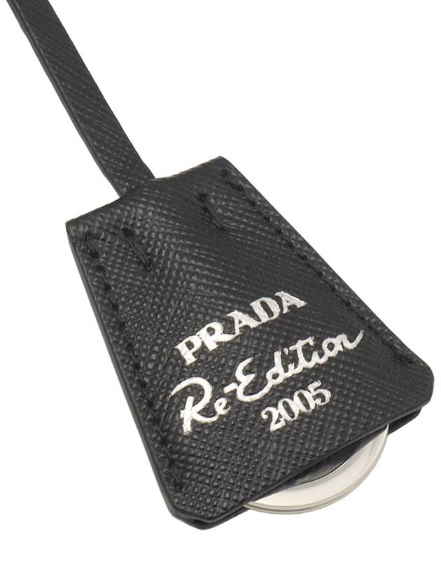 Re edition Black Nylon Saffiano Trimming Hobo 2WAY 1BH204 - PRADA - BALAAN 8