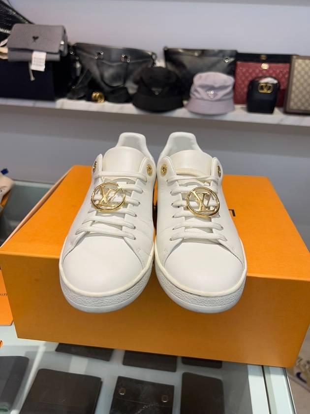 37 Front Row Women Sneakers White - LOUIS VUITTON - BALAAN 5