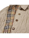 Diamond Quilted Thermoregulated Jacket New Chino Beige - BURBERRY - BALAAN 9