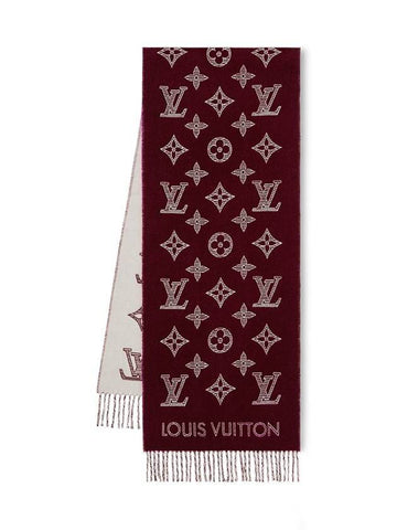 Monogram Shadow Scarf Bordeaux - LOUIS VUITTON - BALAAN 1