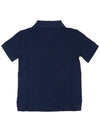 Kids Pony Logo Embroidered Collar T Shirt 603252 005 - POLO RALPH LAUREN - BALAAN 3