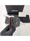 CC Logo Gold Hardware Caviar Zipper Card Wallet Black - CHANEL - BALAAN 5