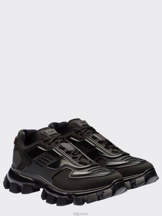 Cloudbust Thunder Low Top Sneakers Black - PRADA - BALAAN 3