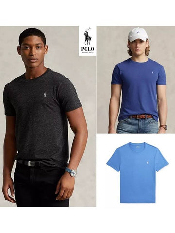 Pony Logo Short Sleeve T Shirt Round Neck - POLO RALPH LAUREN - BALAAN 1