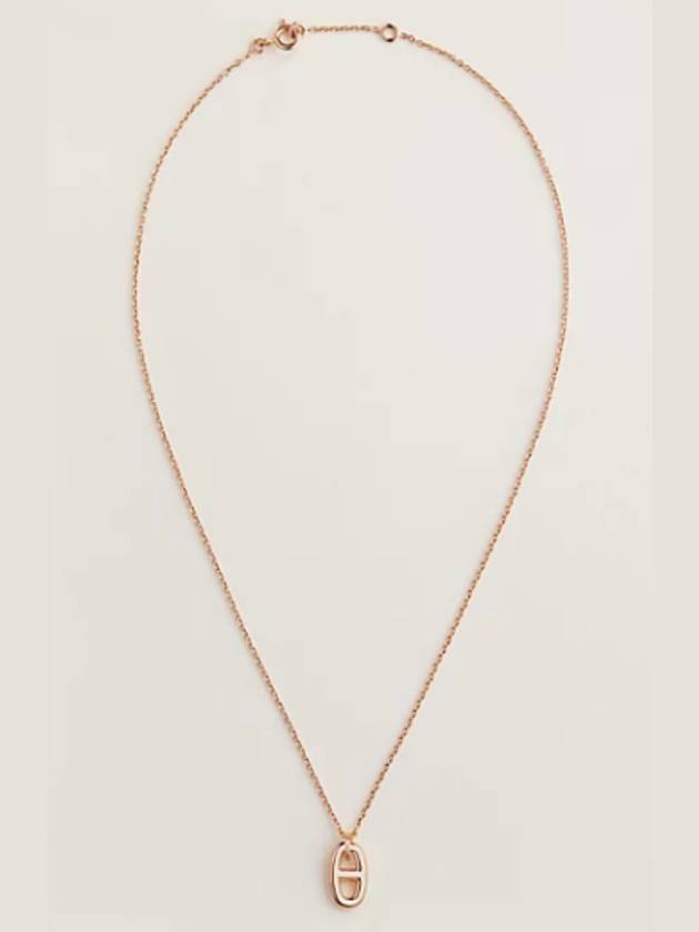 Small Farandole Pendant Necklace Rose Gold - HERMES - BALAAN 3