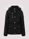 Original Threequarter Jacket White Fur Black - MOOSE KNUCKLES - BALAAN 2