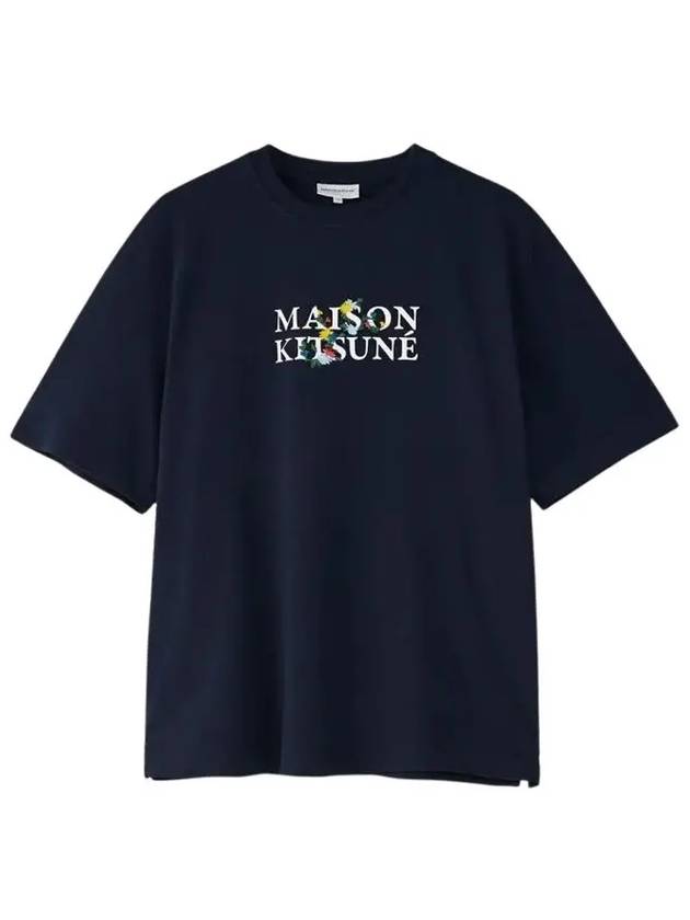 Flower overfit t-shirt LM00115KJ0119 P480 - MAISON KITSUNE - BALAAN 1