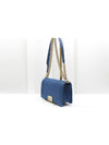 Caviar Gold Plated Medium Boy Bag Blue Ponce Tote Shoulder 27th A67086 - CHANEL - BALAAN 4